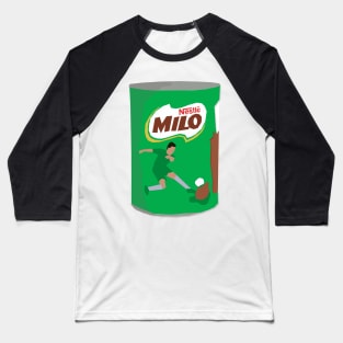 Milo Chocolate Powder Baseball T-Shirt